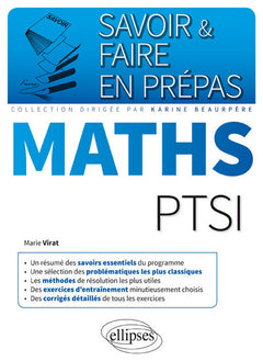 Savoir & Faire en Prépas Maths PTSI