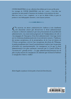 Droit administratif - 4e édition
