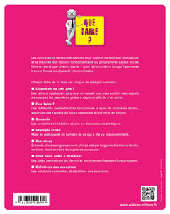 Physique PCSI: Fiches-méthodes et exercices corrigés