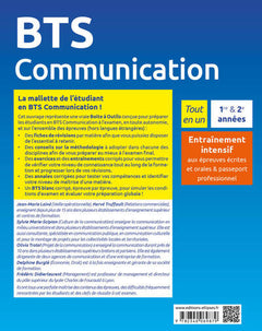 BTS Communication: Programmes de 1re et 2e années