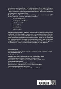 Culture générale juridique (PRÉCAPA / CRFPA - GRAND ORAL)