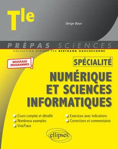 Spécialité numérique et sciences informatiques Tle