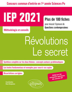 Concours commun IEP 2021