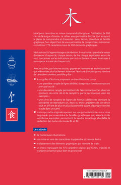 Clés pour écrire le chinois. Comprendre, mémoriser et maîtriser 775 caractères issus de 100 éléments graphiques. A2>B2