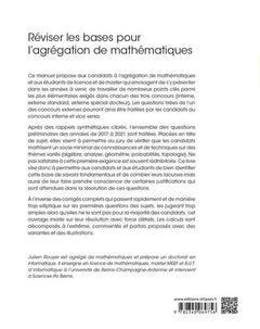 Réviser les bases pour l’agrégation de mathématiques