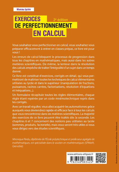 Exercices de perfectionnement en calcul - Niveau lycée
