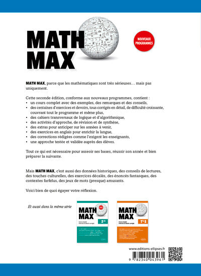 Math Max - Première enseignement de spécialité