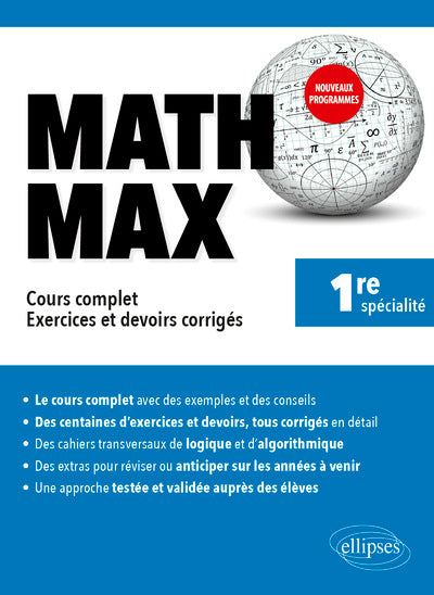 Math Max - Première enseignement de spécialité