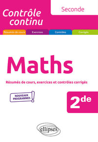 Mathématiques - 2de - Nouveaux programmes