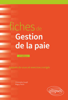Fiches de Gestion de la paie