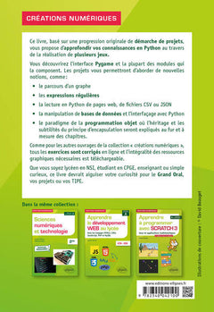 Apprendre la programmation par le jeu: Découvrir Pygame avec de nouveaux jeux en Python