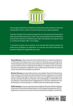600 questions de culture juridique générale