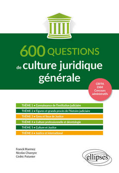 600 questions de culture juridique générale