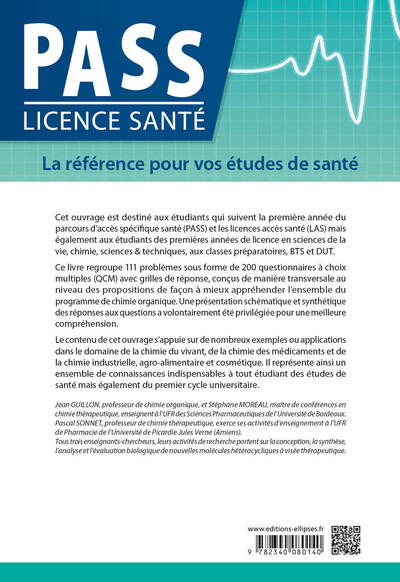 Chimie organique - QCM corrigés