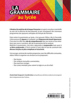 La grammaire au lycée. Nouveaux programmes.
