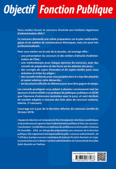Réussir les concours des IRA