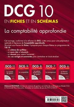 DCG 10 - La comptabilité approfondie en fiches et en schémas