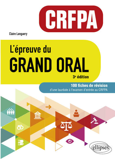 L'épreuve du Grand Oral CRFPA: 100 fiches de révision