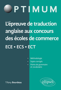 L'épreuve de traduction anglaise aux concours des écoles de commerce ECE - ECS - ECT