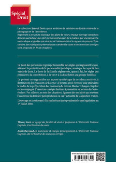 Droit des personnes et de la famille