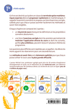 Les mathématiques au lycée - Option Maths expertes Terminale