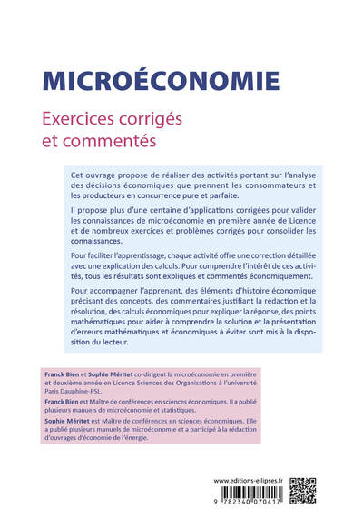 Microéconomie