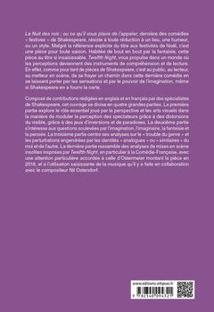 Agrégation Anglais 2025 - William Shakespeare, Twelfth Night, Or What You Will