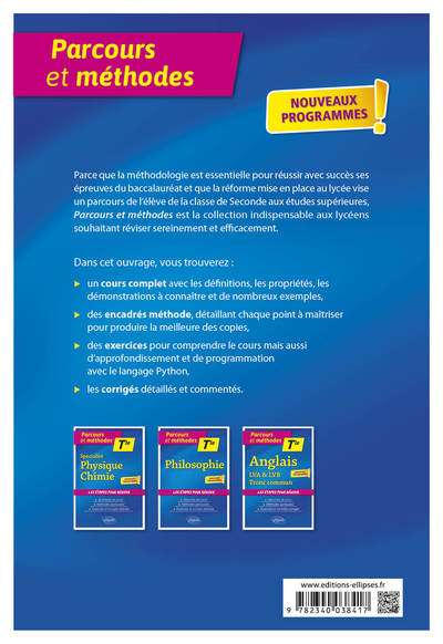 Spécialité mathématiques - Terminale