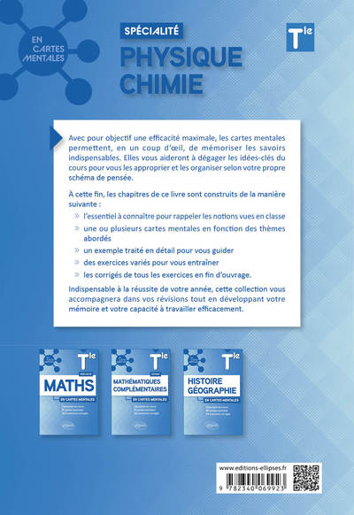 spécialité physique-chimie en cartes mentales tle
