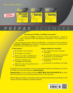 Mathématiques de la terminale à la prépa scientifique