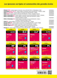Maths appliquées. ECG. Annales corrigées et commentées