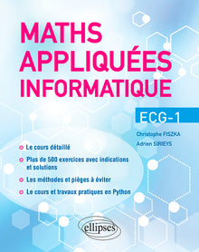 Maths appliquées - Info - ECG-1