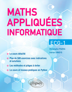 Maths appliquées - Info - ECG-1