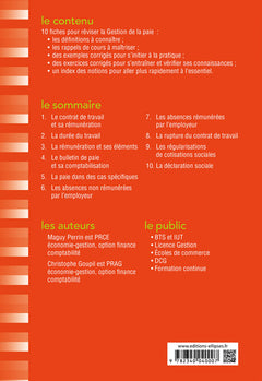 Fiches de Gestion de la paie
