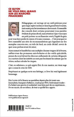 Ce qu'on ne vous dira jamais sur les marchés financiers
