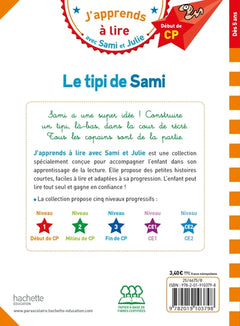 Sami et Julie CP Niveau 1 Le tipi de Sami