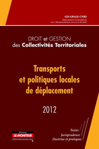 Droit et gestion des collectivités territoriales - 2012