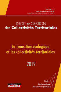 Droit et gestion des collectivités territoriales - 2019