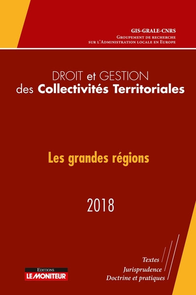 Droit et gestion des collectivités territoriales - 2018