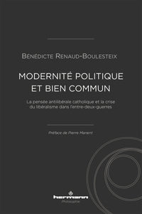 Modernité politique et bien commun