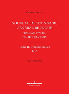Nouveau dictionnaire général bilingue français-italien/italien-français, tome II