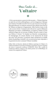 Dans l'atelier de Voltaire