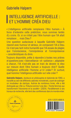Intelligence artificielle : et l'homme créa Dieu