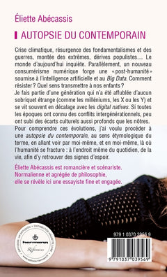 Autopsie du contemporain