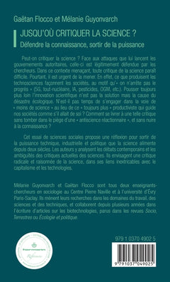 Jusqu'où critiquer la science ?