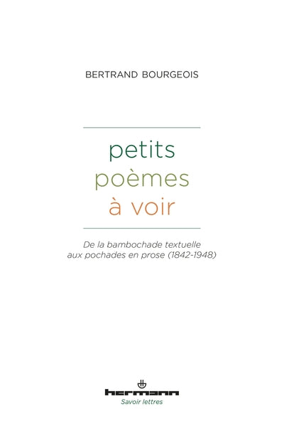 Petits poèmes à voir