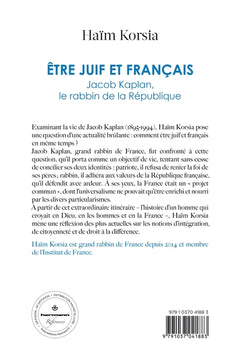 Être juif et français : Jacob Kaplan, le rabbin de la République