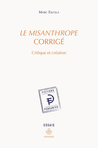 Le Misanthrope corrigé