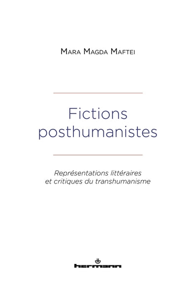 Fictions posthumanistes