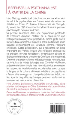 Repenser la psychanalyse à partir de la Chine